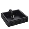 Black Square Napkin Holder