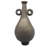 Black Stoneware Decorative Vase N.22