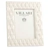 BLACK TIE SMALL PHOTO FRAME - WHITE