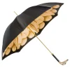Black Umbrella with Greyhound Handle
