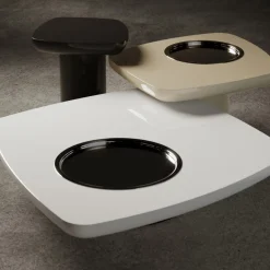 Blackbird White Low Coffee Table