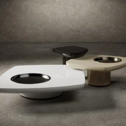 Blackbird White Low Coffee Table