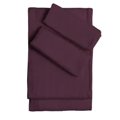 Black-Cherry King-Size Bed Linen Set