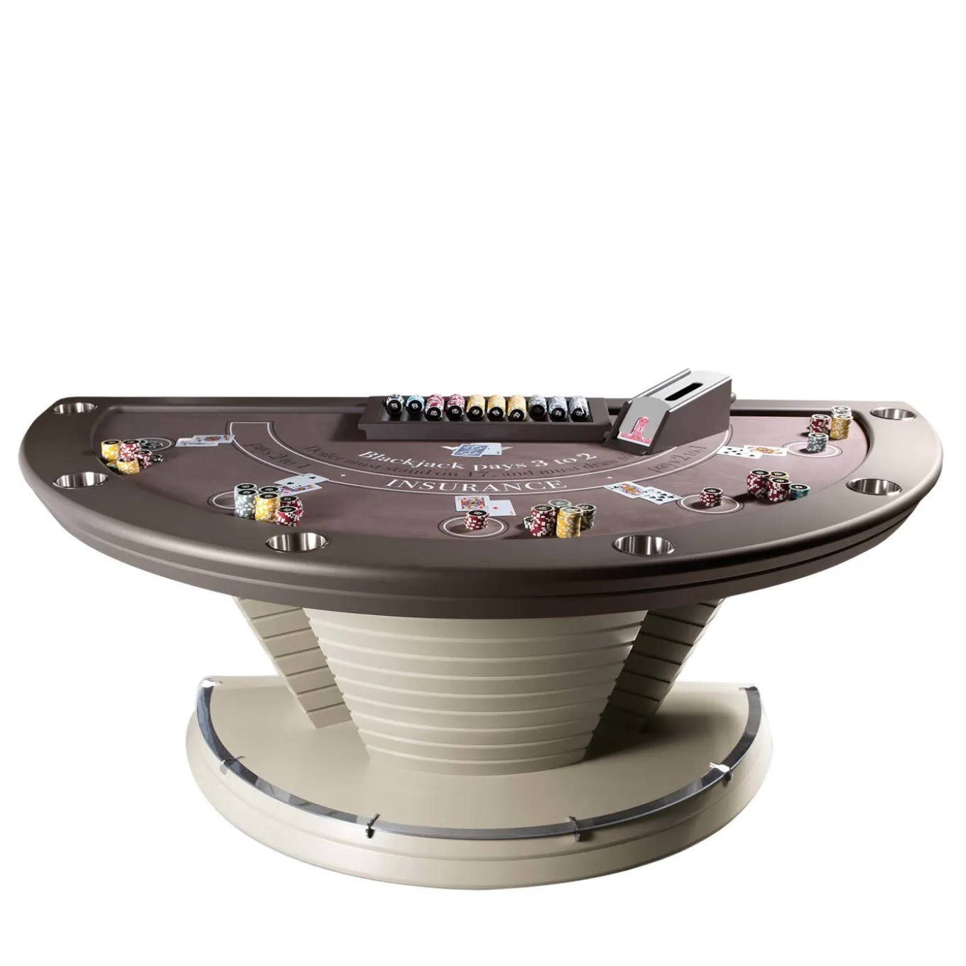 BlackJack table by Pino Vismara