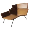 Blade Brown Chaise Longue by Ludovica + Roberto Palomba