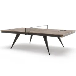 Blade Wood and Leather Tennis Table