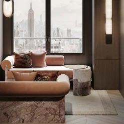 Blocca Marble Side Table by Sheree Stuart Design