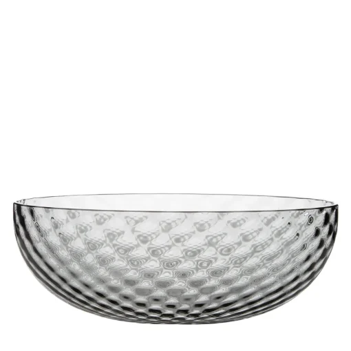 Blow Gray Large Bowl by Matteo Zorzenoni