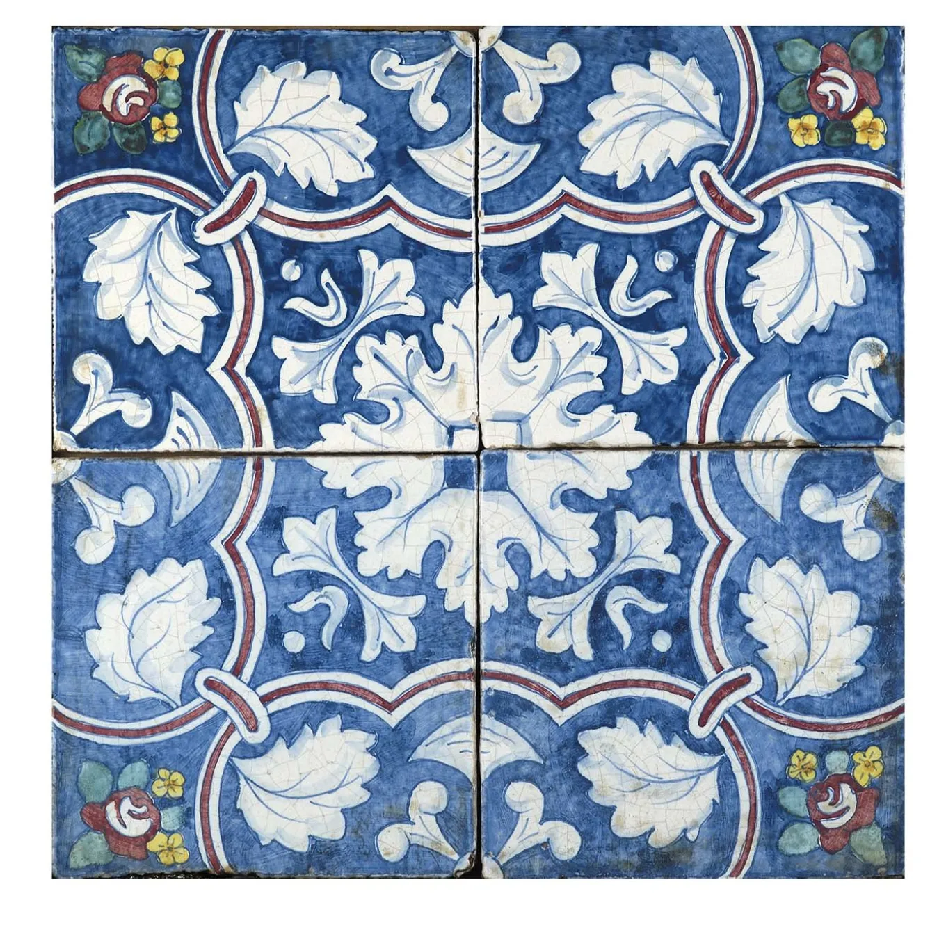 Blu Mare Set of 4 Tiles #3