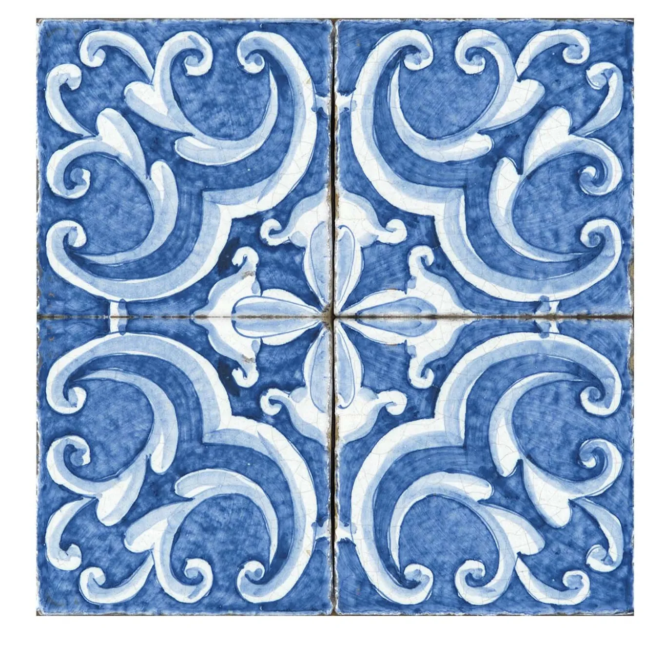 Blu Mare Set of 4 Tiles #5