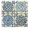 Blu Mare Set of 4 Tiles #7