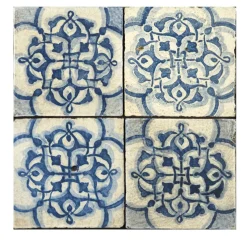 Blu Mare Set of 4 Tiles #7
