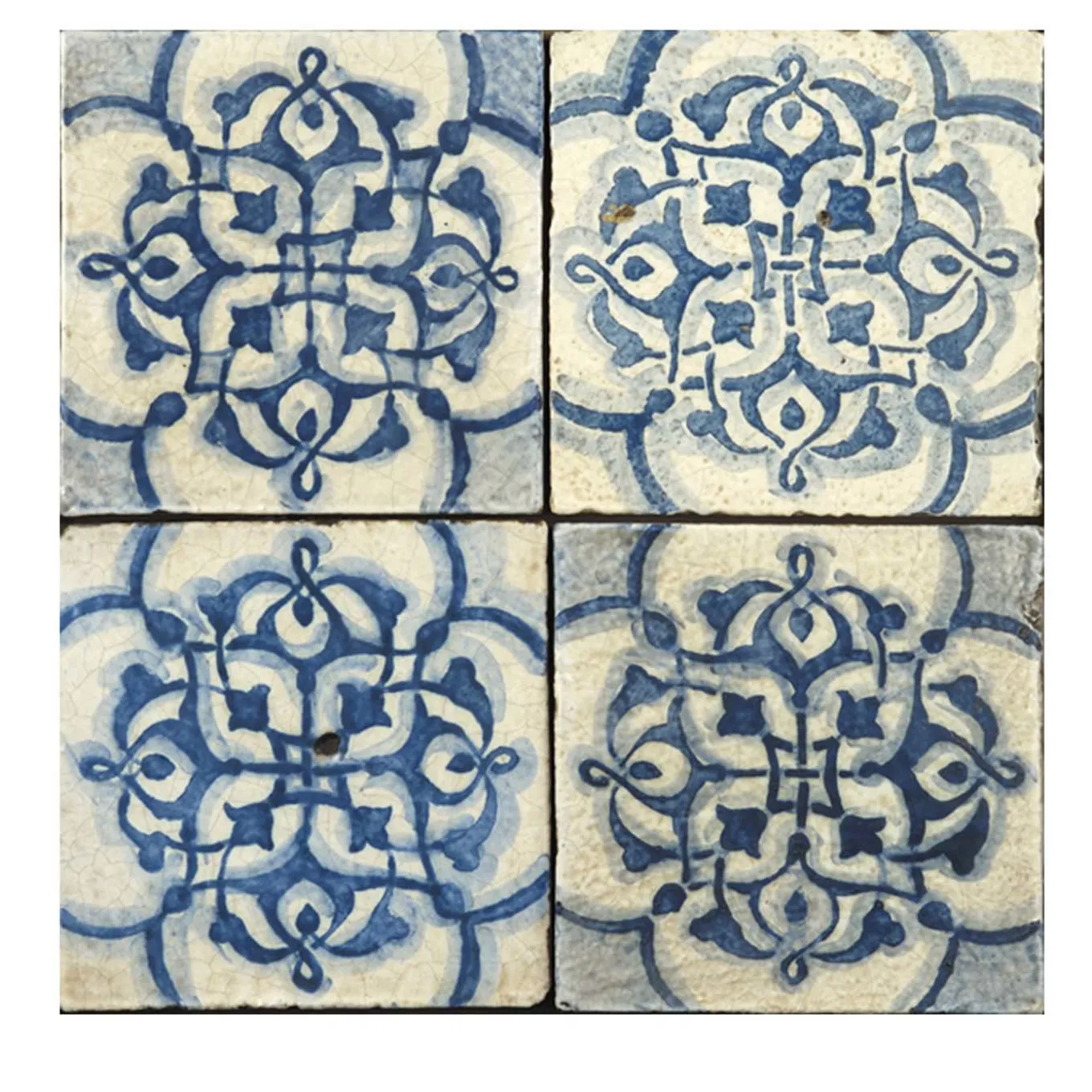 Blu Mare Set of 4 Tiles #7