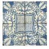 Blu Mare Set of 4 Tiles #4