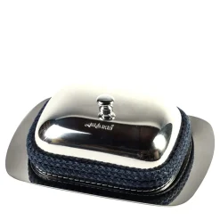 Blu Steel Butter Dish