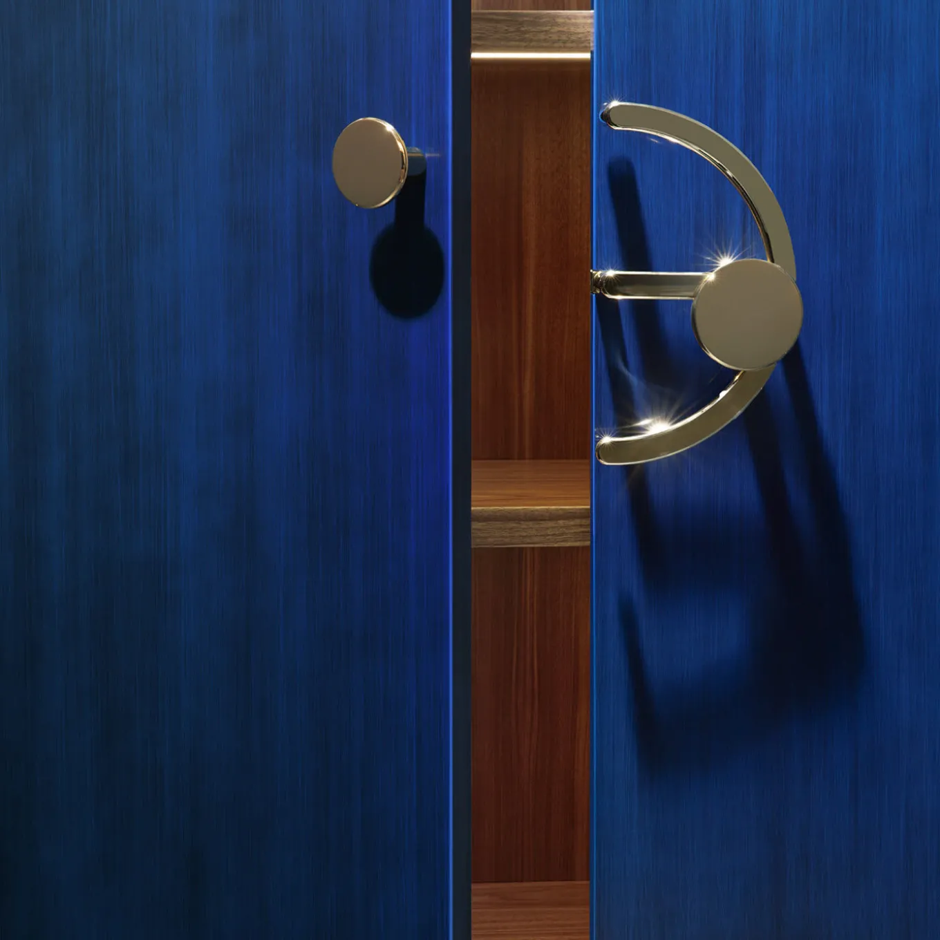 Blue Clockwork Cabinet by Lanzavecchia+Wai