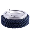 Blue Concave Ashtray