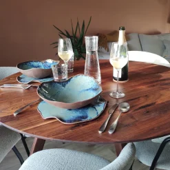 Blue Cosmosis Deep Plate