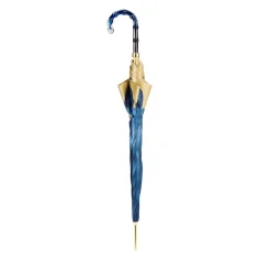 Blue Dahlia umbrella with Acetate Handle