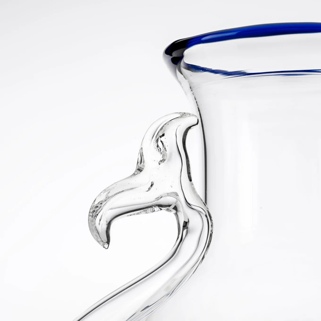 Blue Fish Tail Jug