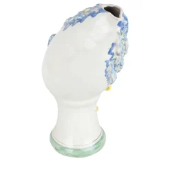 Blue Haired Head Bowl For Pouring