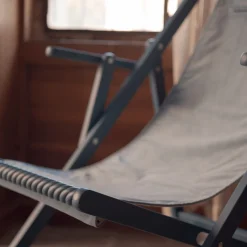 Blue Lacquered Beech Chair