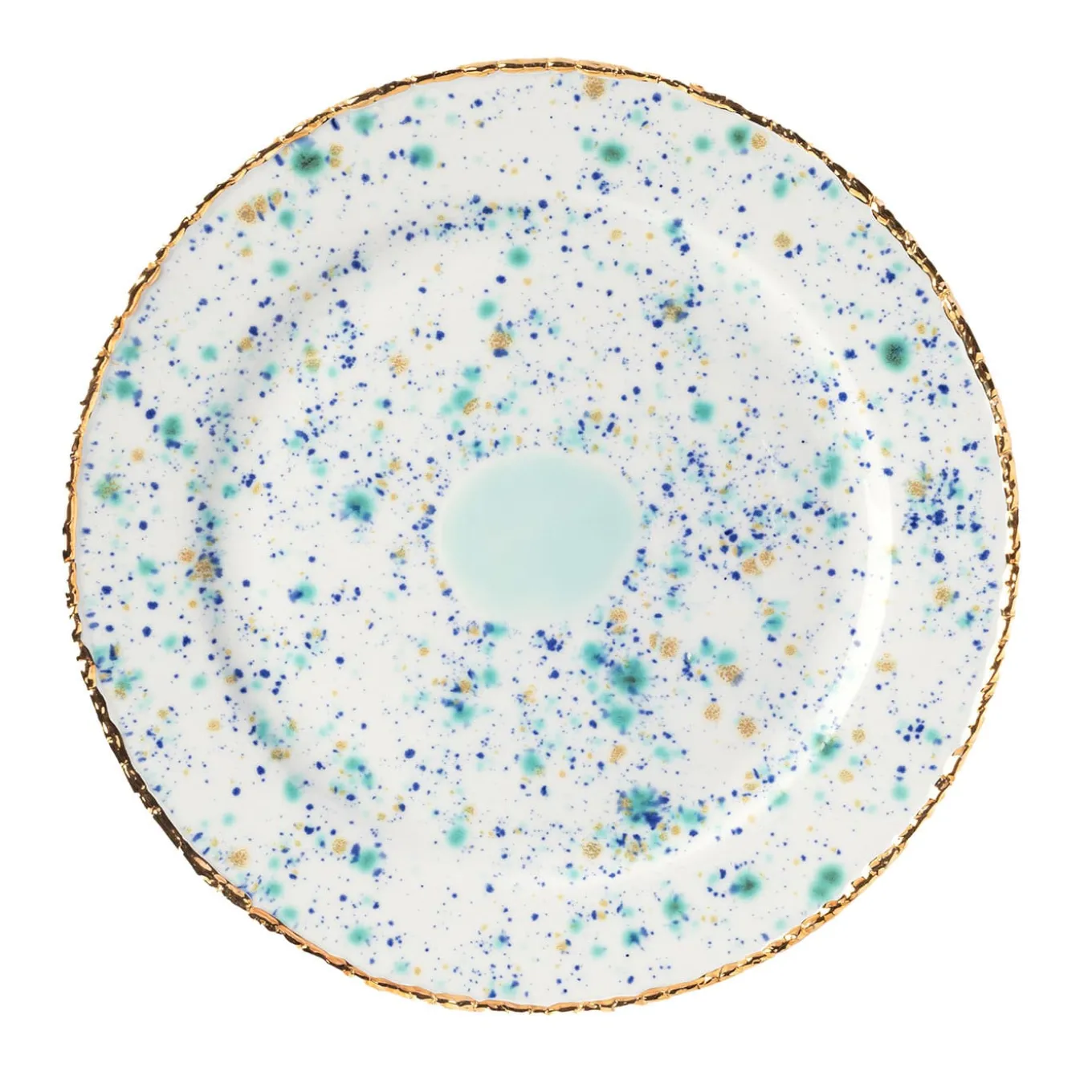 Blue Marble Rim Charger