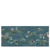 Blue Patch Reef Polyester Wallcovering Fabric