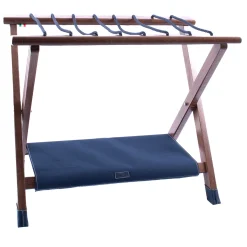Blue Suitcase Holder