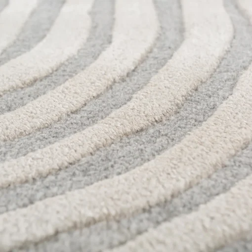 Bluebell & Classic Grey Hand-Tufted Rug