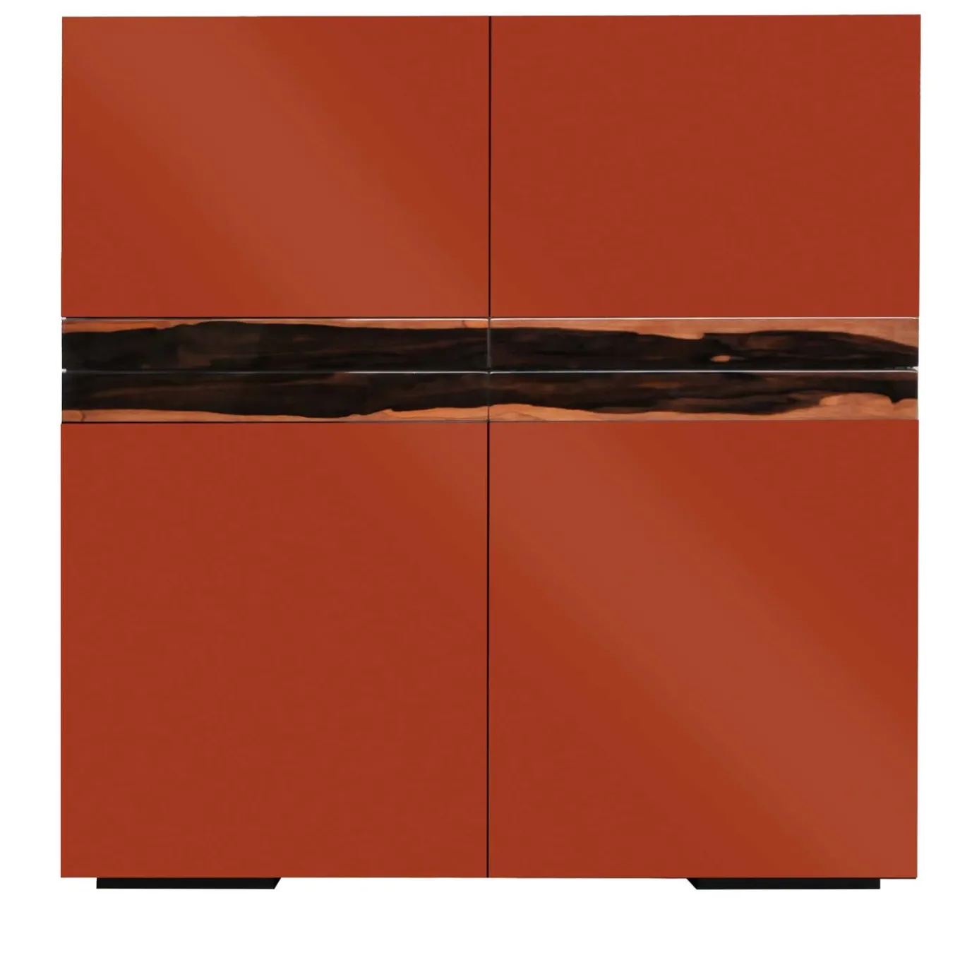 Bob 5 Red Bar Cabinet