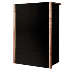 Bob Black Chest of Drawers