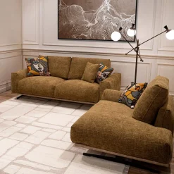 Boboli ocher yellow dormeuse with light brown base