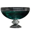 Boccadirosa Cup Green Crystal Centerpiece