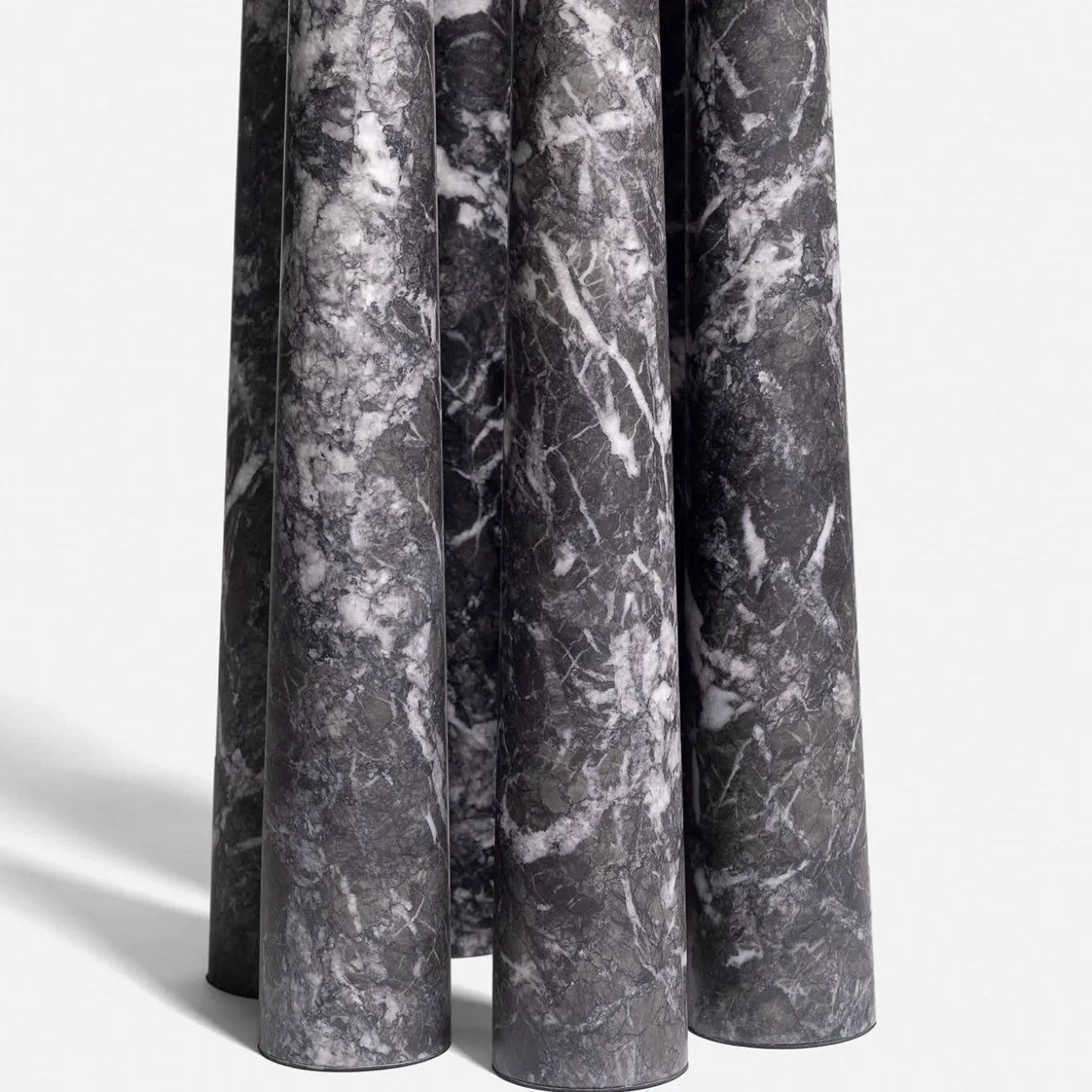 Bogdan Gray Marble Console