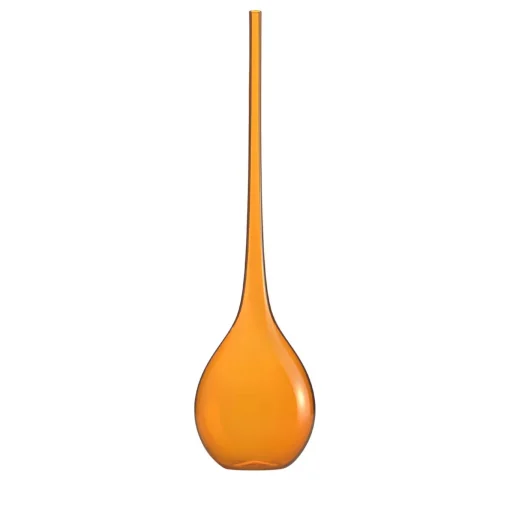Bolle Orange Drop-Shaped Vase