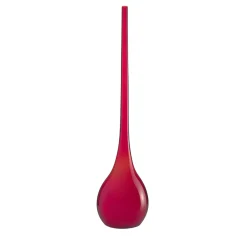 Bolle Red Drop-Shaped Vase