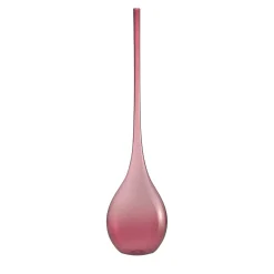 Bolle Ruby-Red Drop-Shaped Vase