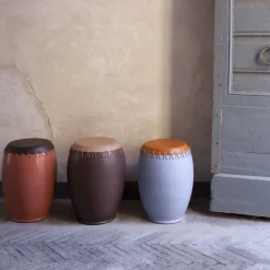 Bombo Azure Stool by Nestor Perkal