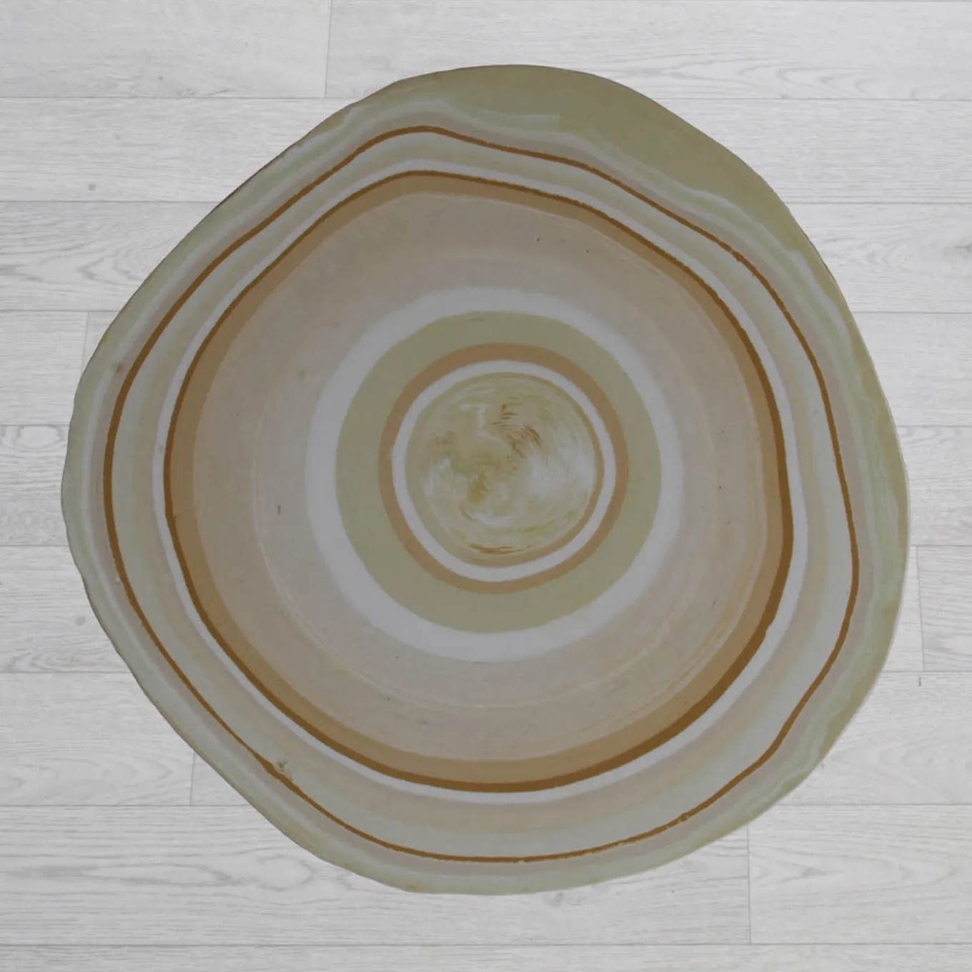 BonBon Irregular Golden & Beige Coffee Table #2