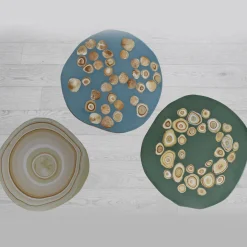 BonBon Irregular Golden & Green Coffee Table #2