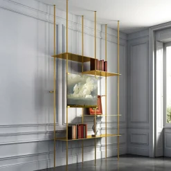 Bookcase 02 Brass