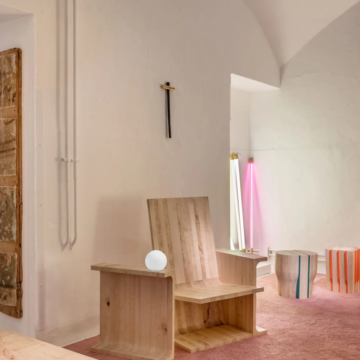 Bookroom Wood Armchair by Gio Tirotto