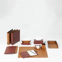 Bordeaux Leather Folder