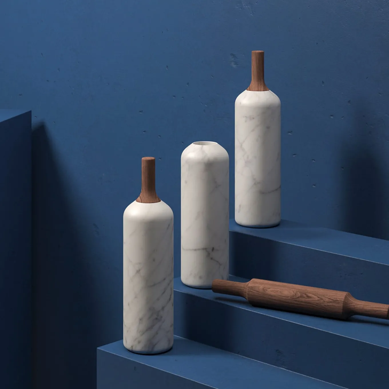 Bordolese Rolling Pin with Case