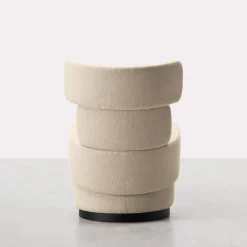 Boris Beige Armchair by Dainelli Studio