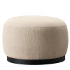 Boris Beige Pouf by Dainelli Studio