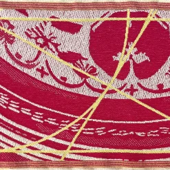 Borromi Double-Sided Runner in Fucsia & Plankton Yellow
