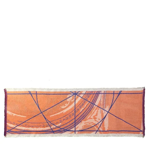 Borromini Double-Sided Runner in Blue and Red Rowan