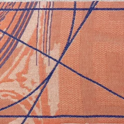 Borromini Double-Sided Runner in Blue and Red Rowan